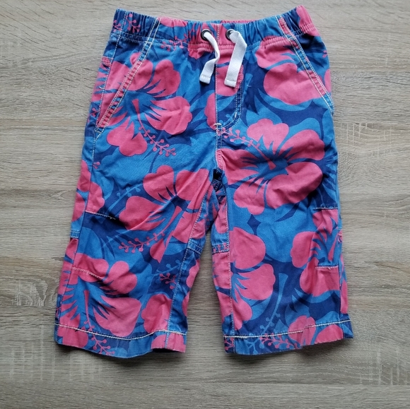 2011 ln/euc Mini Boden hibiscus board shorts size 6 - Picture 7 of 16